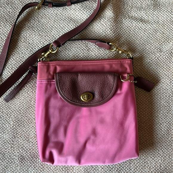 Coach Handbags - Coach Pink Crossbody